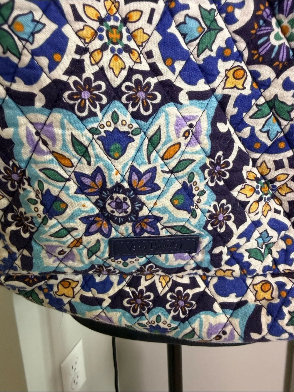 Vera Bradley Lisbon Medallion Retired Computer Bag‎ Backpack with Laptop Case
